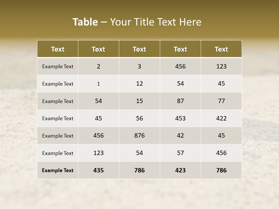Young Background Body PowerPoint Template