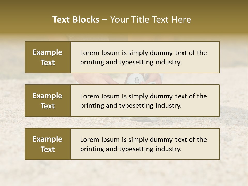 Young Background Body PowerPoint Template