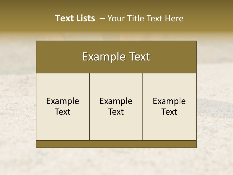 Young Background Body PowerPoint Template