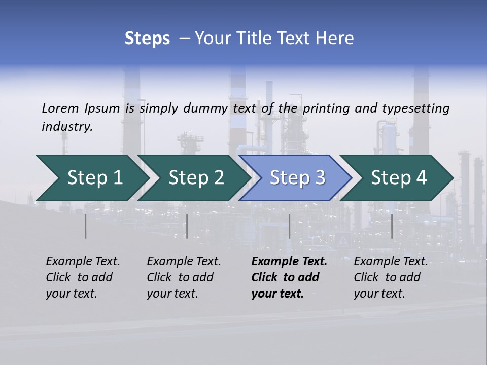 Light Color Traffic PowerPoint Template
