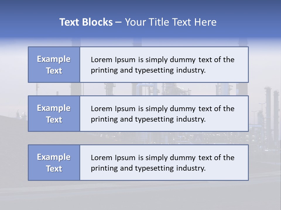 Light Color Traffic PowerPoint Template