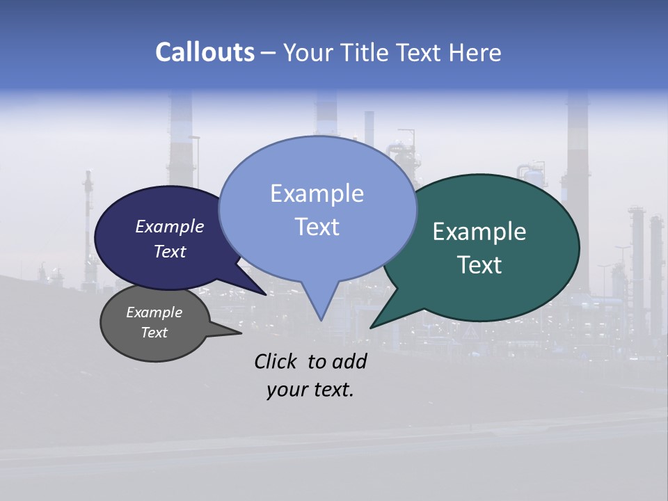 Light Color Traffic PowerPoint Template