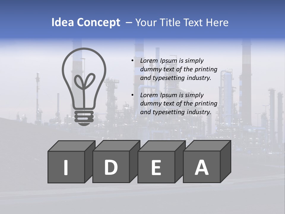 Light Color Traffic PowerPoint Template