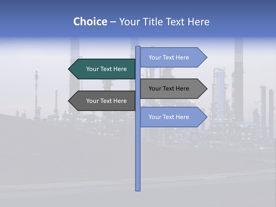 Light Color Traffic PowerPoint Template