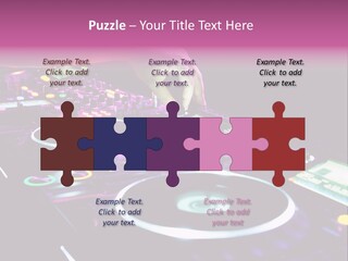Control Club Channels PowerPoint Template