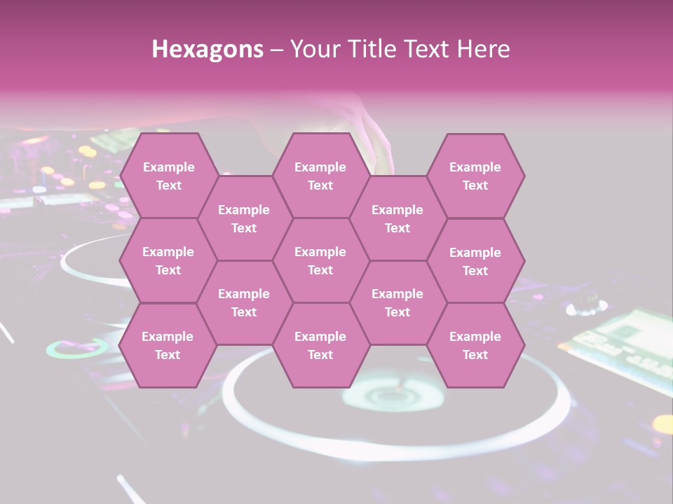 Control Club Channels PowerPoint Template