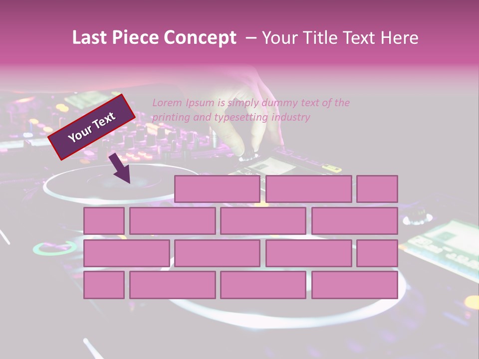 Control Club Channels PowerPoint Template