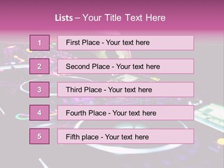 Control Club Channels PowerPoint Template