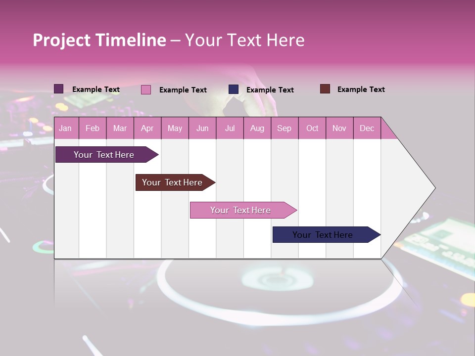 Control Club Channels PowerPoint Template