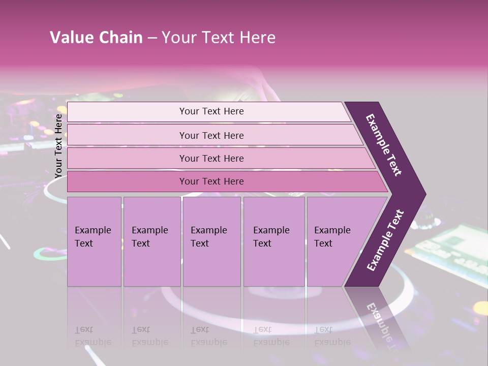 Control Club Channels PowerPoint Template