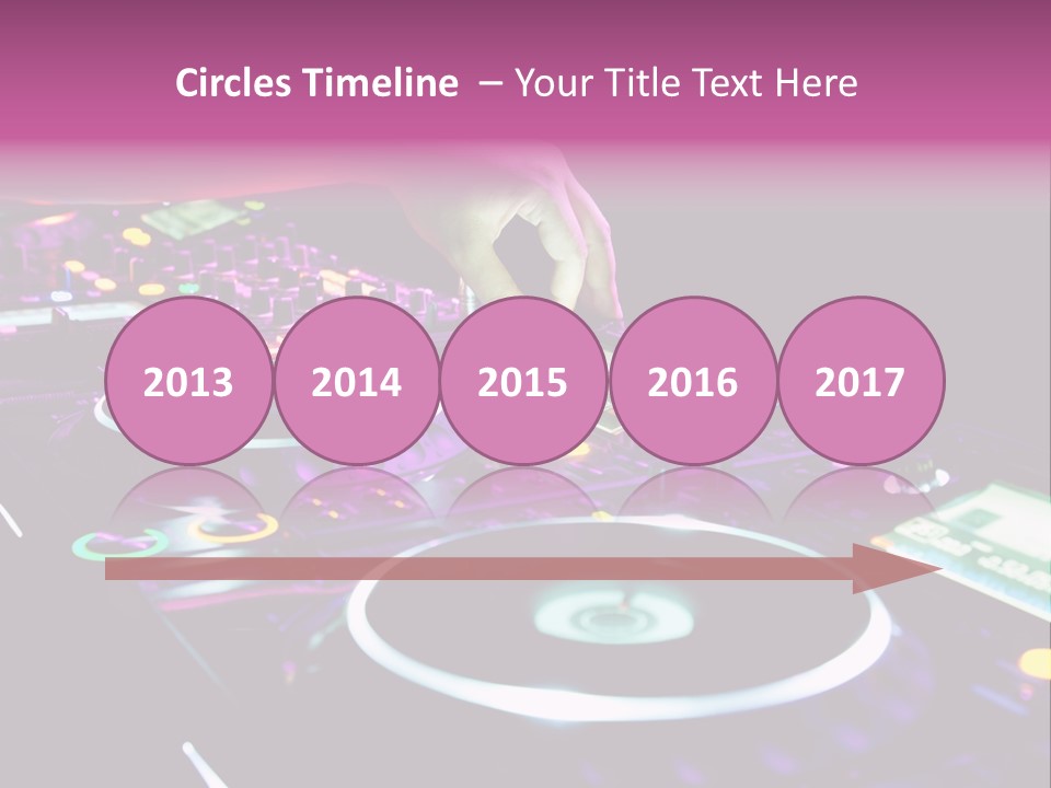 Control Club Channels PowerPoint Template