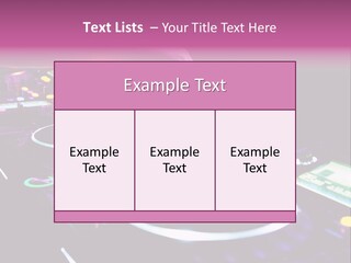 Control Club Channels PowerPoint Template