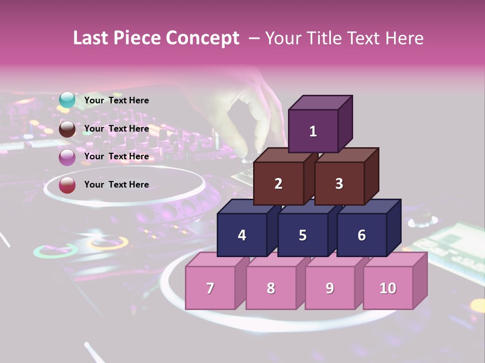 Control Club Channels PowerPoint Template