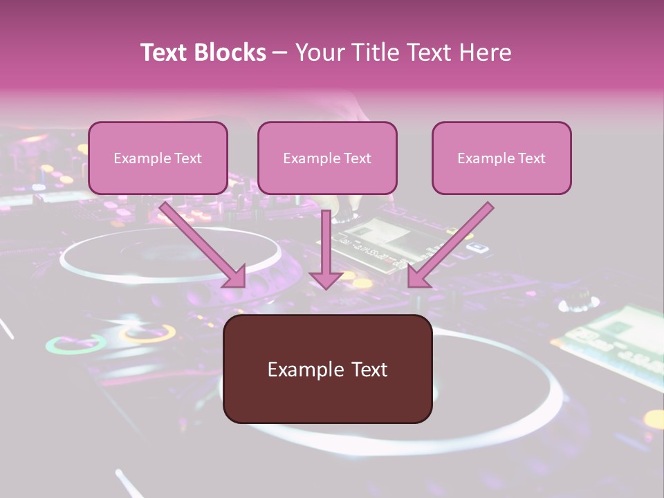 Control Club Channels PowerPoint Template