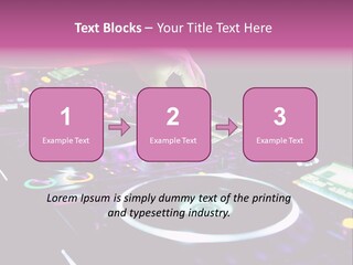 Control Club Channels PowerPoint Template