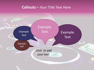 Control Club Channels PowerPoint Template