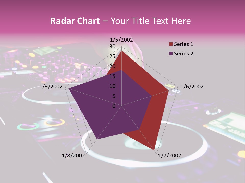 Control Club Channels PowerPoint Template
