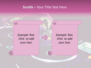 Control Club Channels PowerPoint Template