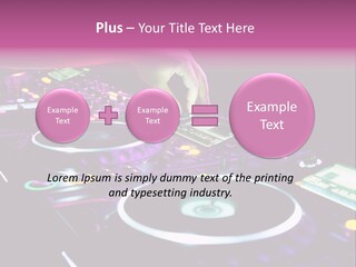 Control Club Channels PowerPoint Template