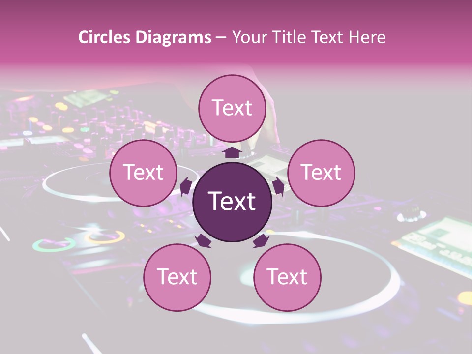Control Club Channels PowerPoint Template
