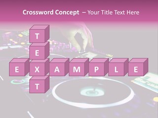 Control Club Channels PowerPoint Template
