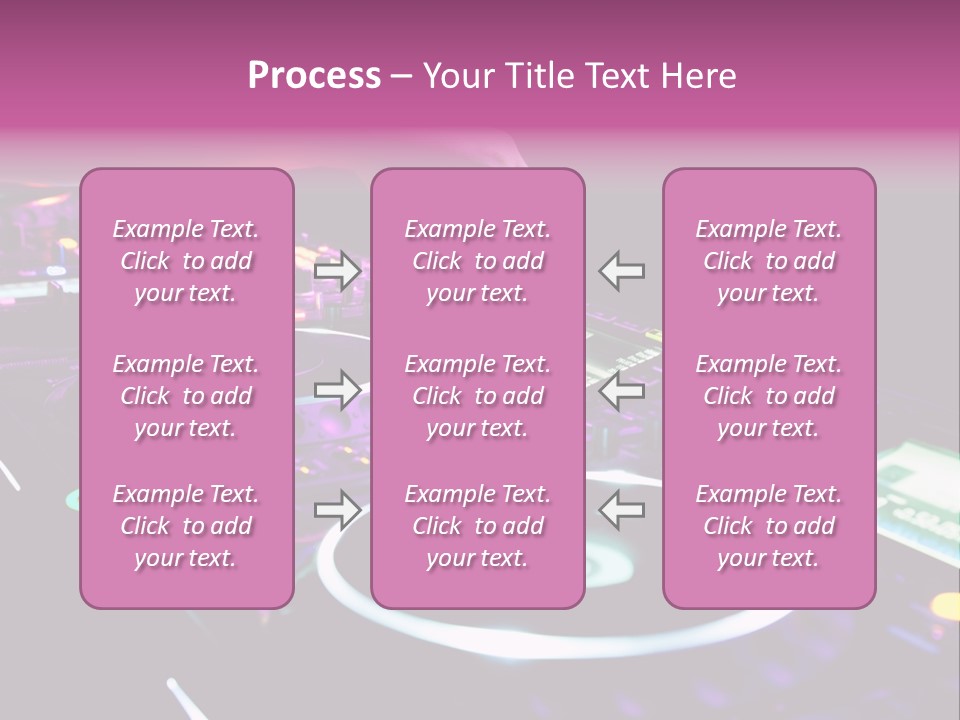 Control Club Channels PowerPoint Template