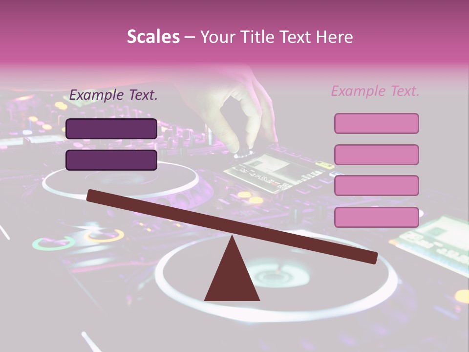 Control Club Channels PowerPoint Template