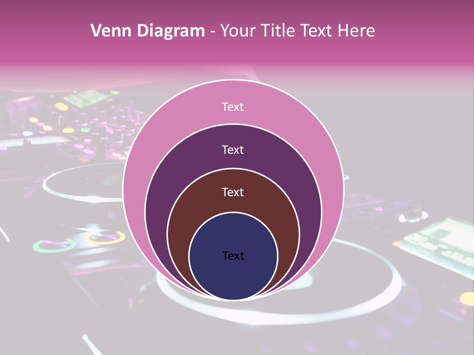 Control Club Channels PowerPoint Template