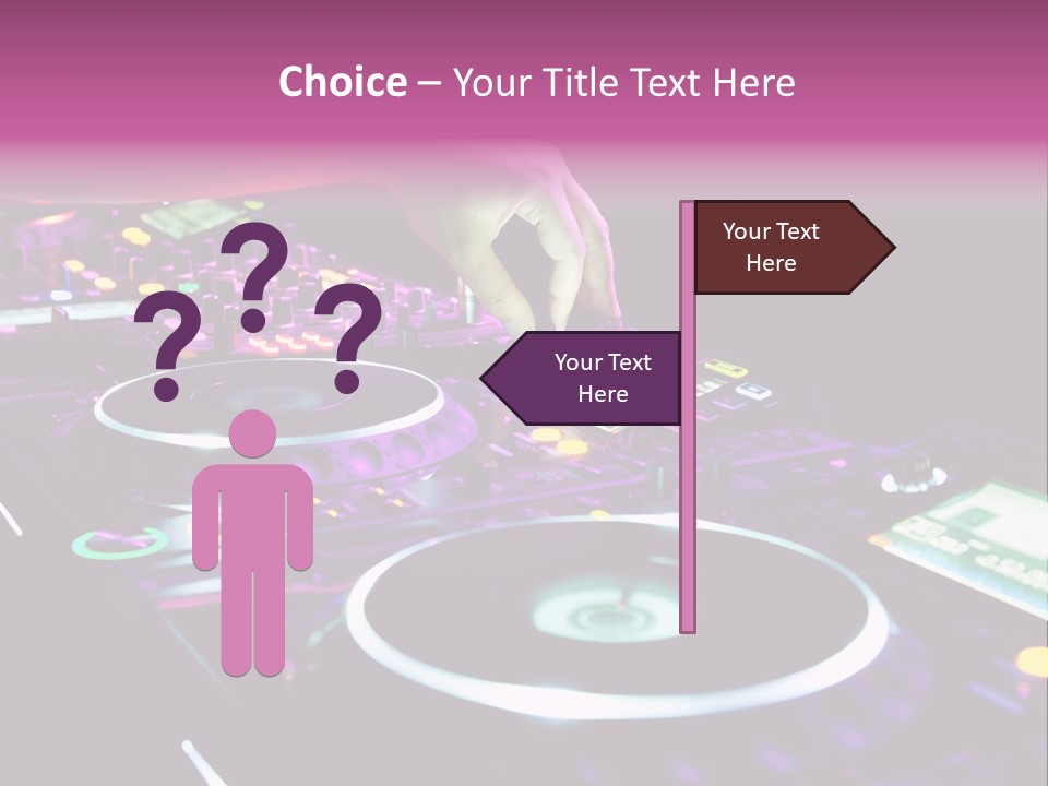 Control Club Channels PowerPoint Template