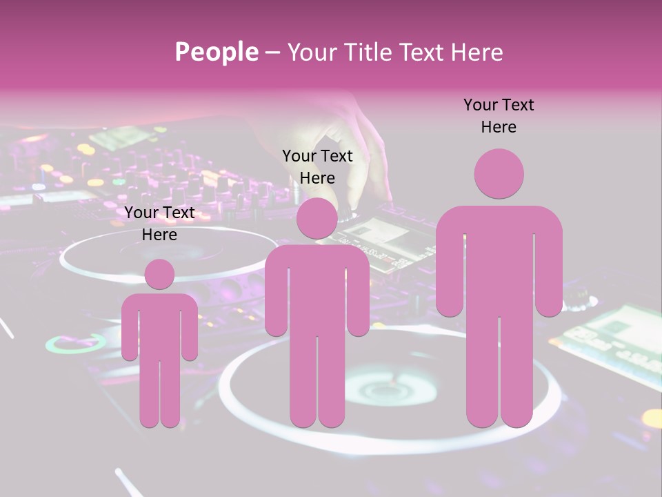 Control Club Channels PowerPoint Template