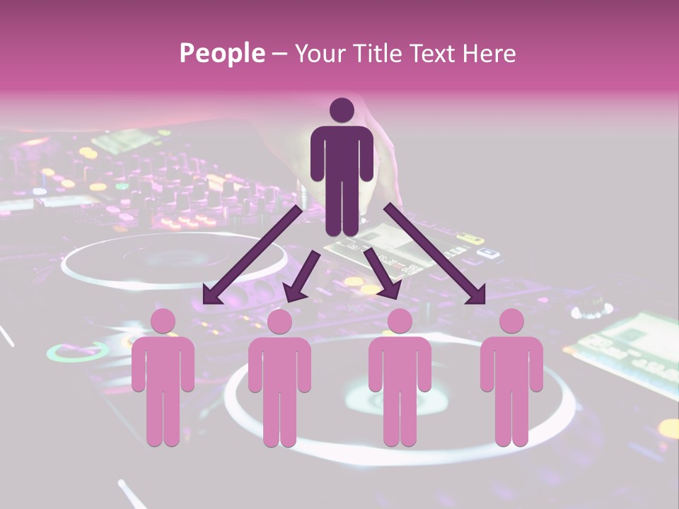 Control Club Channels PowerPoint Template