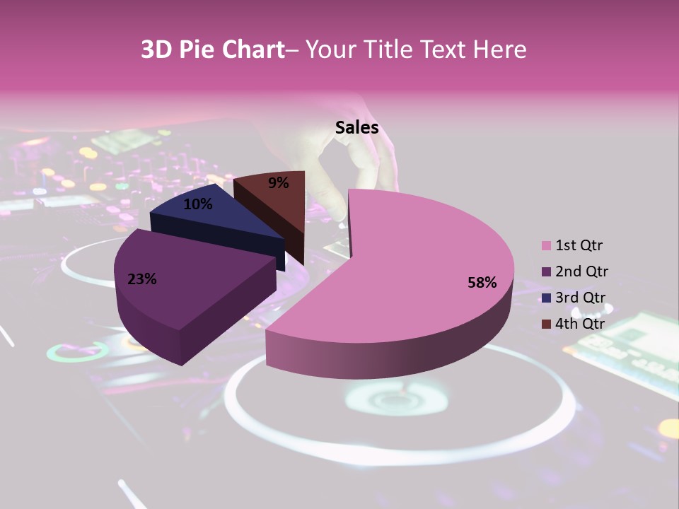 Control Club Channels PowerPoint Template