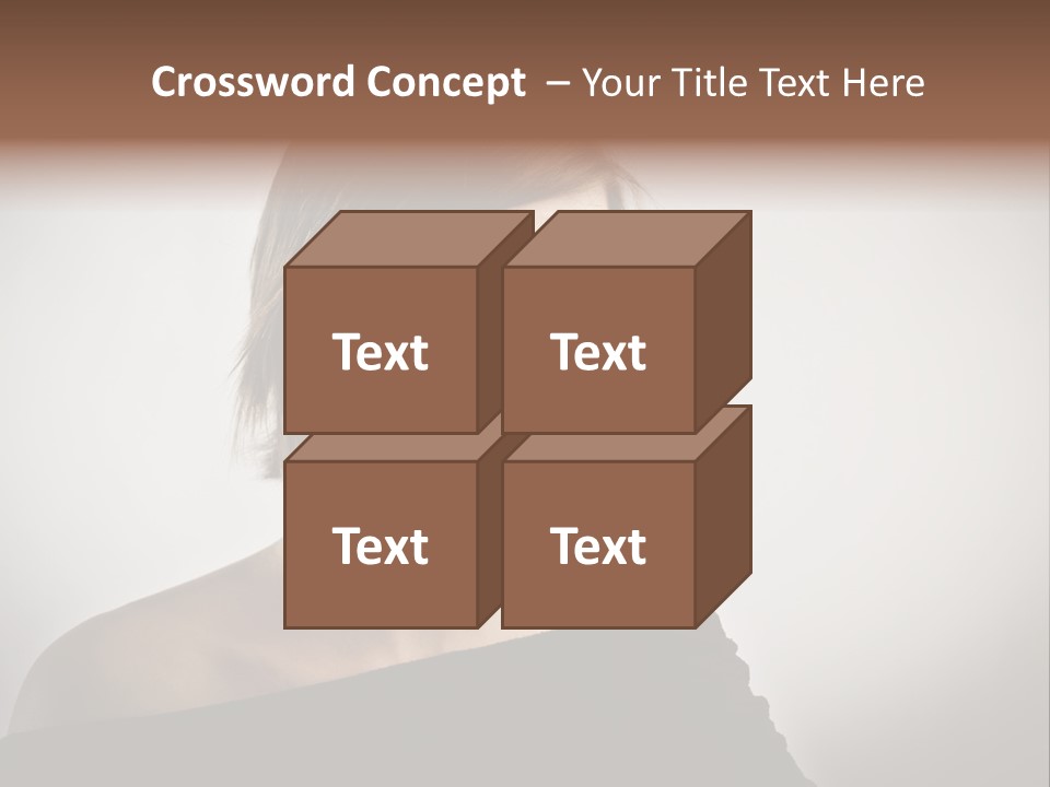 Beautiful Portrait Background PowerPoint Template