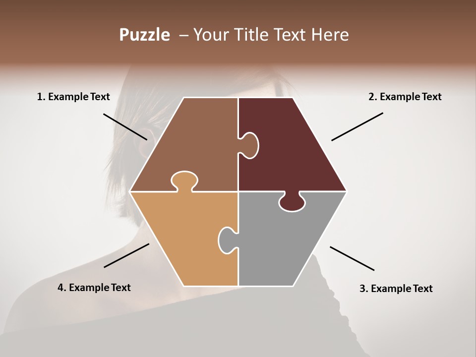 Beautiful Portrait Background PowerPoint Template