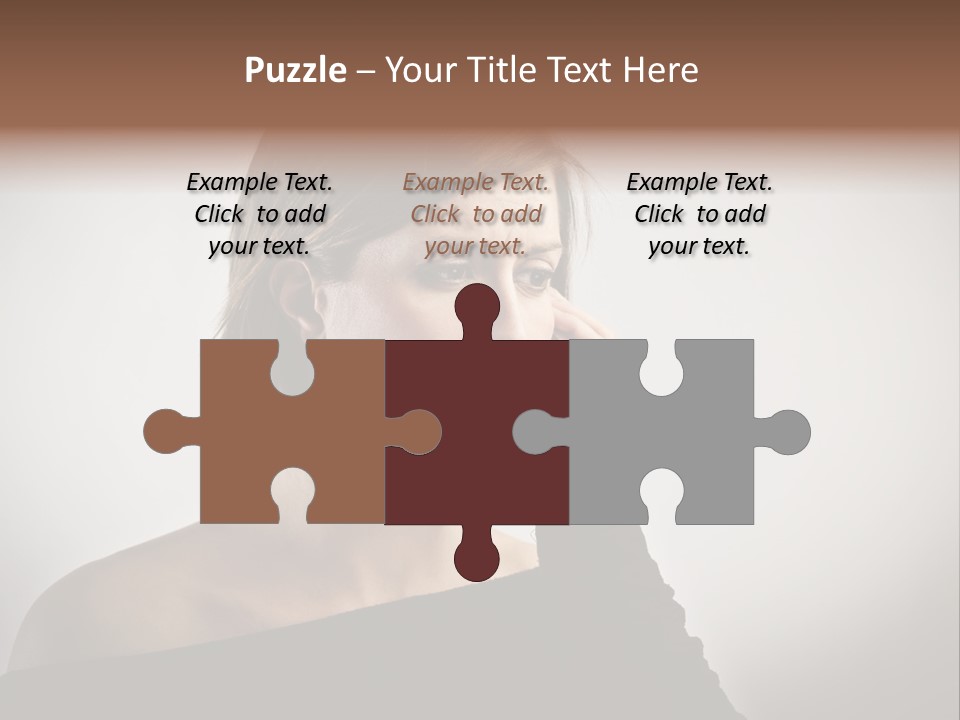 Beautiful Portrait Background PowerPoint Template