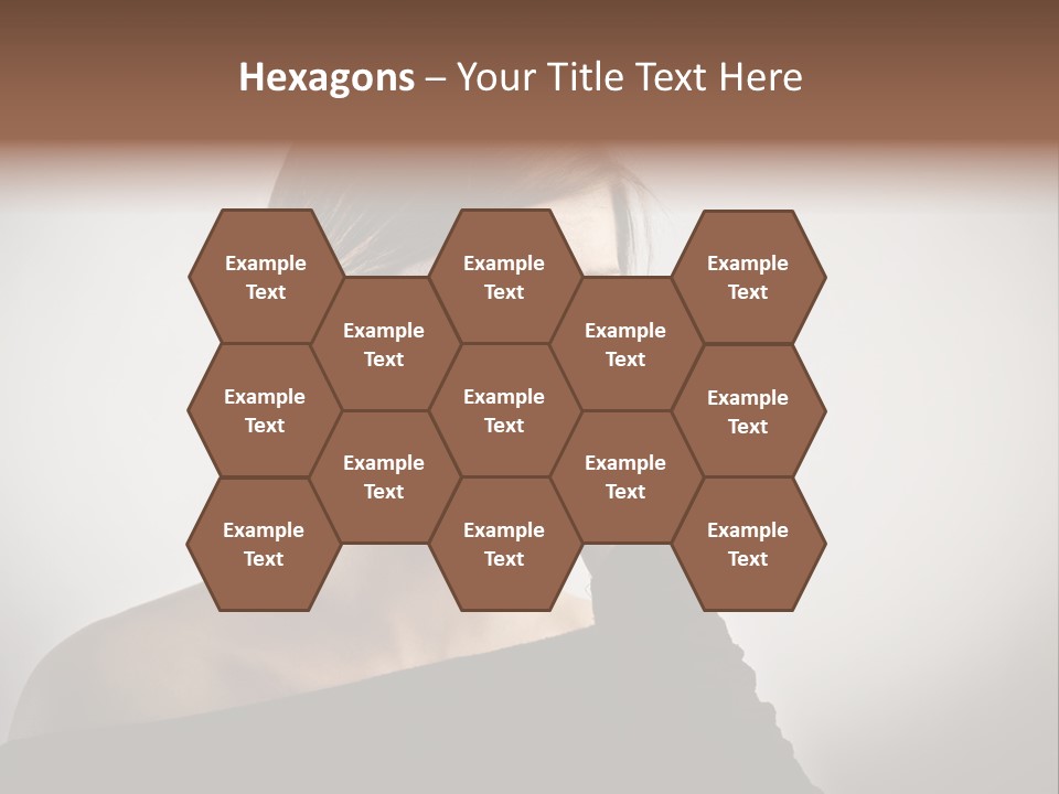 Beautiful Portrait Background PowerPoint Template