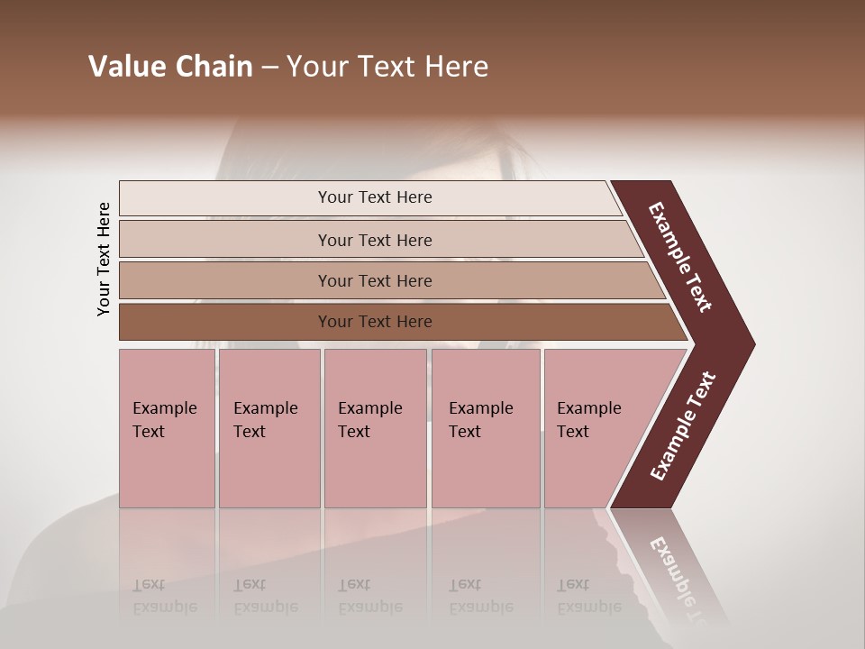 Beautiful Portrait Background PowerPoint Template