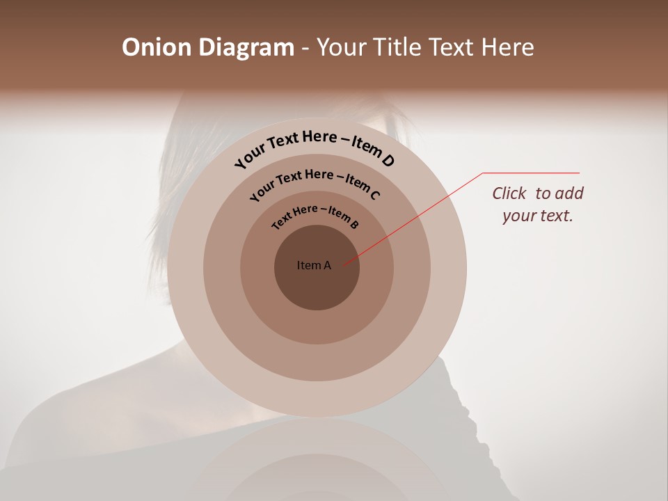 Beautiful Portrait Background PowerPoint Template