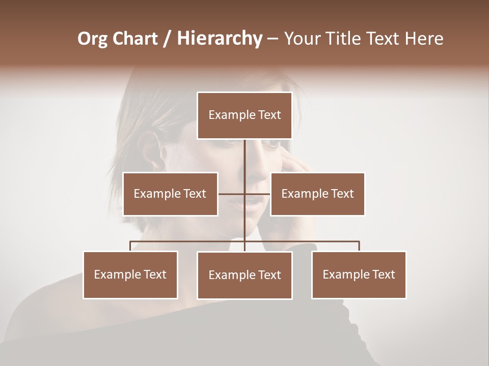 Beautiful Portrait Background PowerPoint Template