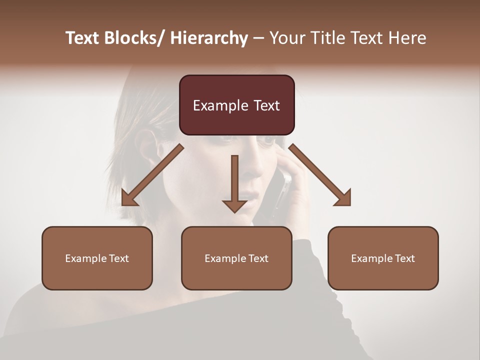 Beautiful Portrait Background PowerPoint Template