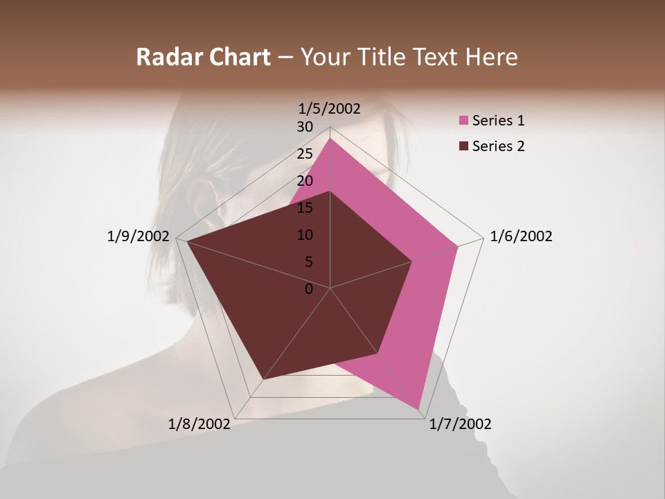 Beautiful Portrait Background PowerPoint Template