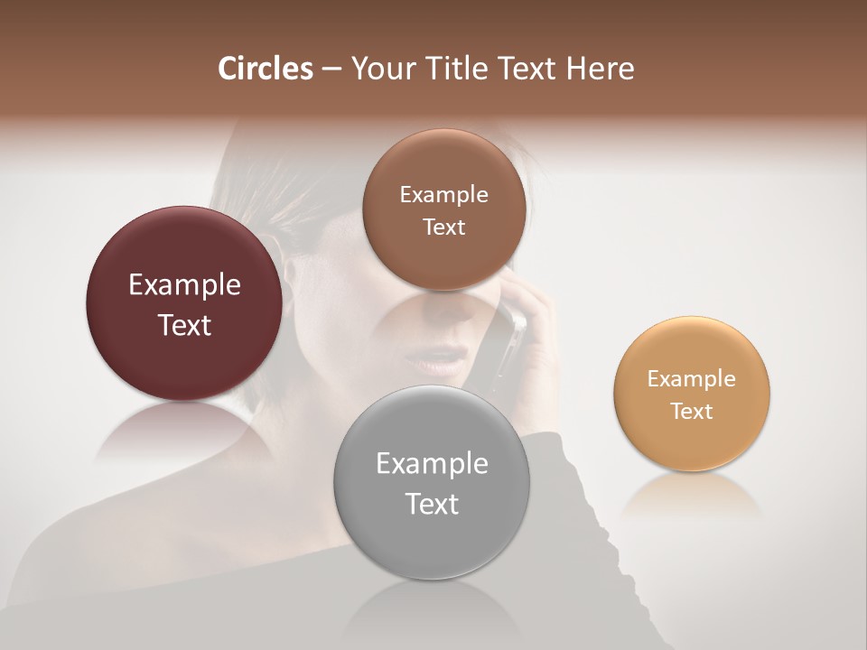 Beautiful Portrait Background PowerPoint Template