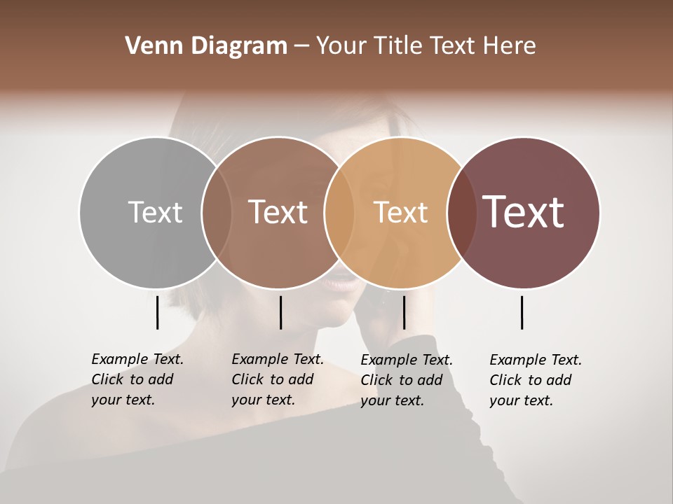 Beautiful Portrait Background PowerPoint Template