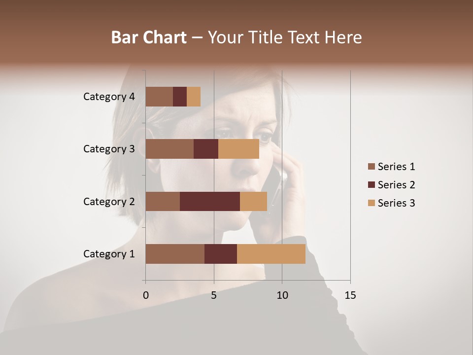 Beautiful Portrait Background PowerPoint Template