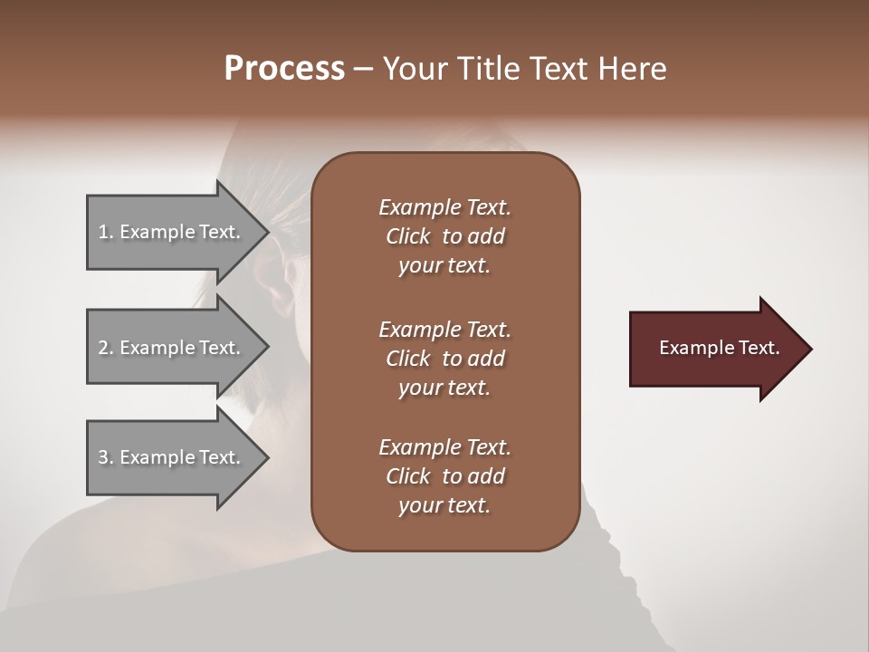 Beautiful Portrait Background PowerPoint Template