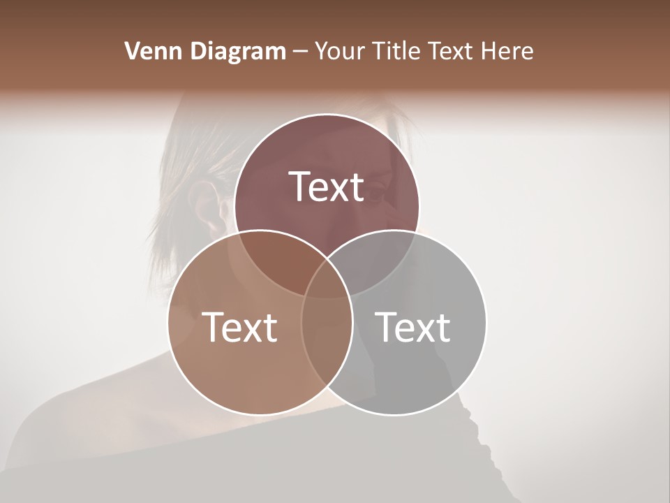 Beautiful Portrait Background PowerPoint Template