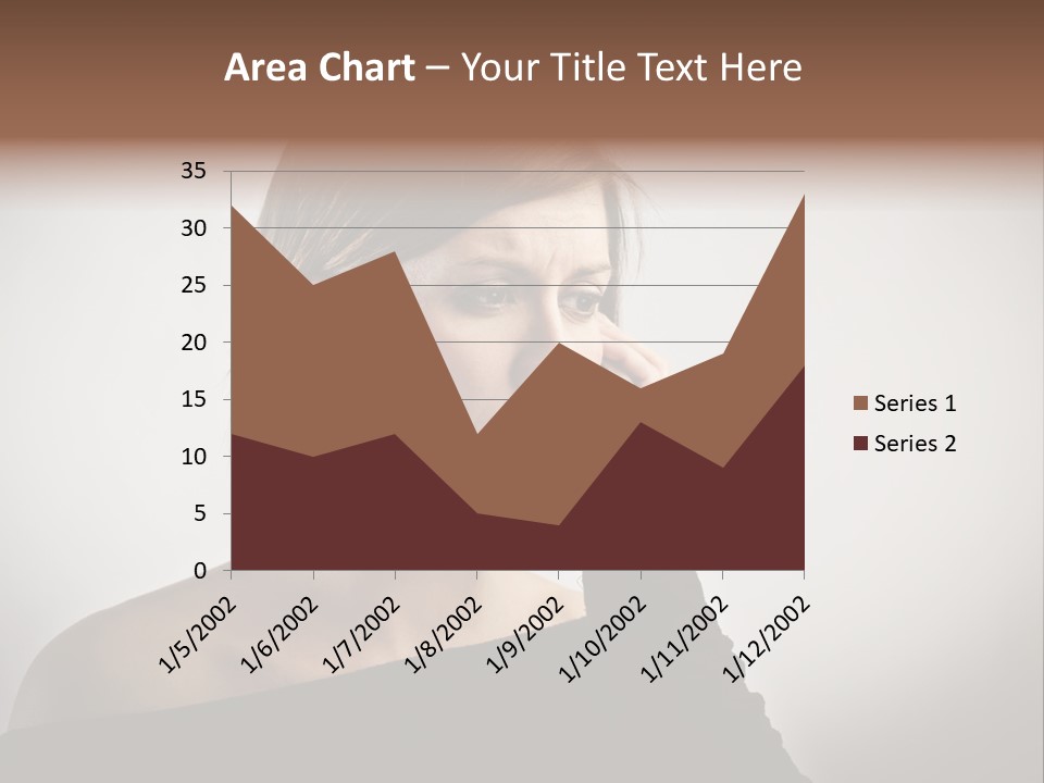 Beautiful Portrait Background PowerPoint Template