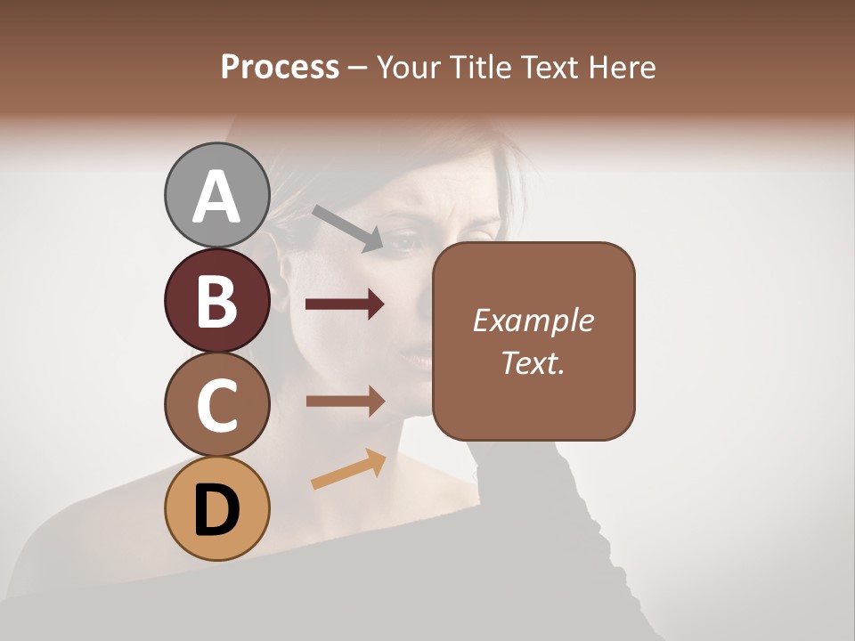 Beautiful Portrait Background PowerPoint Template