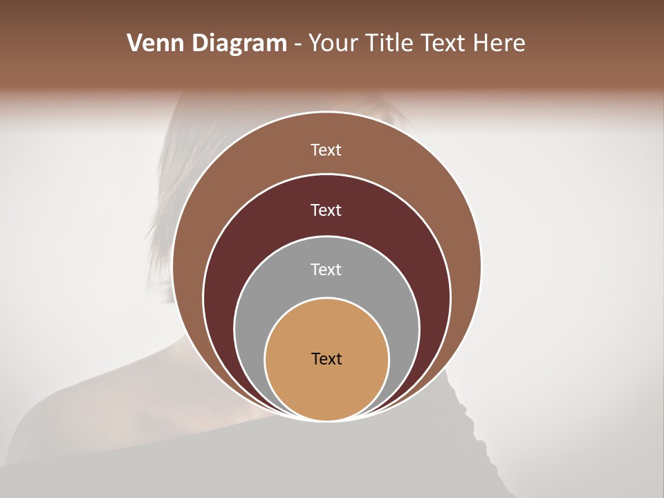 Beautiful Portrait Background PowerPoint Template