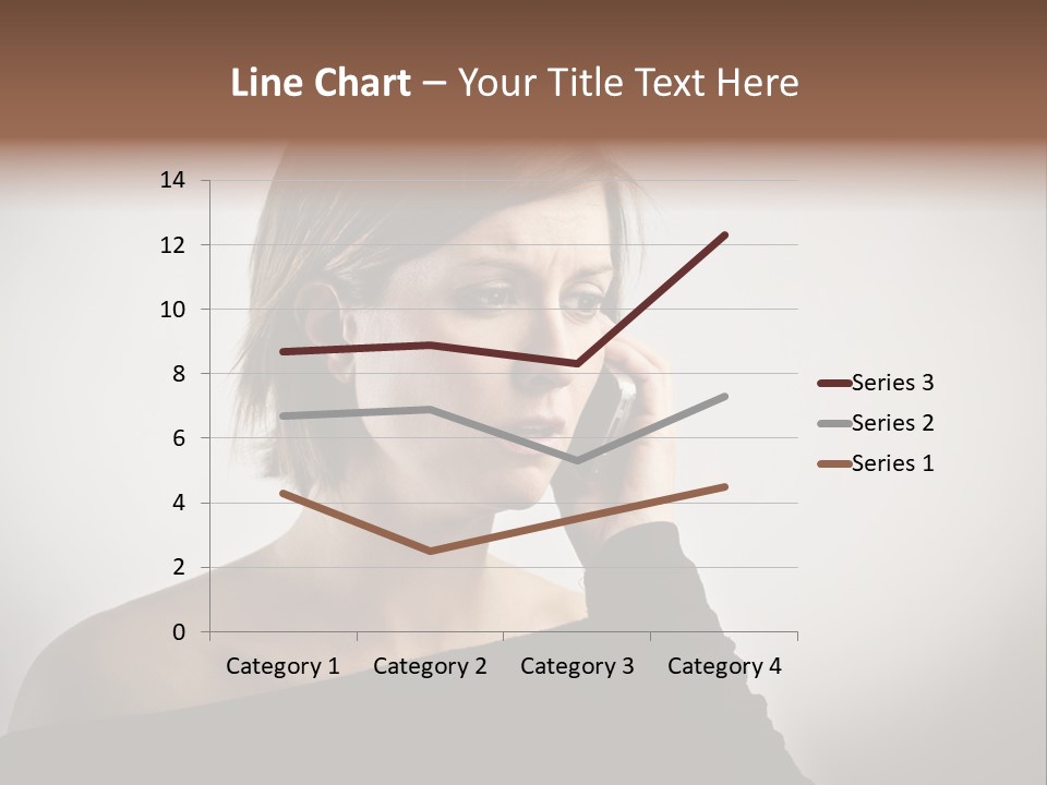 Beautiful Portrait Background PowerPoint Template